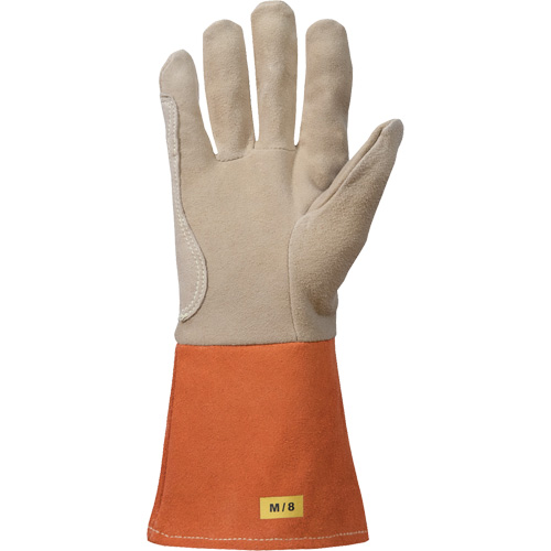 TIG Welding Gloves, Grain Deerskin, Size Medium Industrial Sales