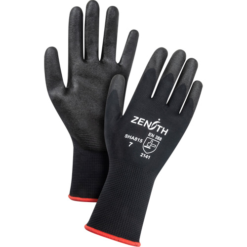 Gants enduits, 8, R&ecirc;vetement PVC, Calibre 13, Enveloppe en Nylon Industrial Sales