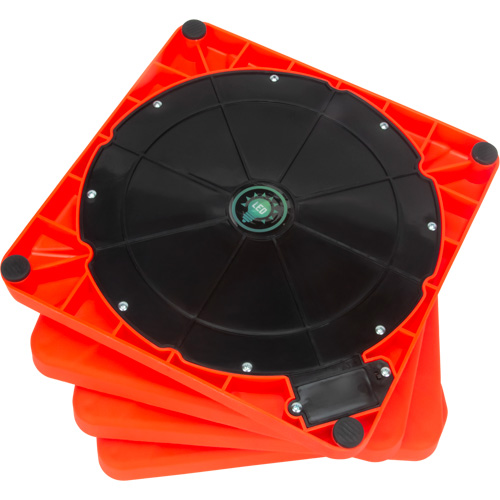 C&ocirc;ne de signalisation repliable, 28" h, Orange Industrial Sales