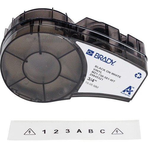 Repositionable Multi-Purpose Labels with Ribbon, Black Industrial Sales