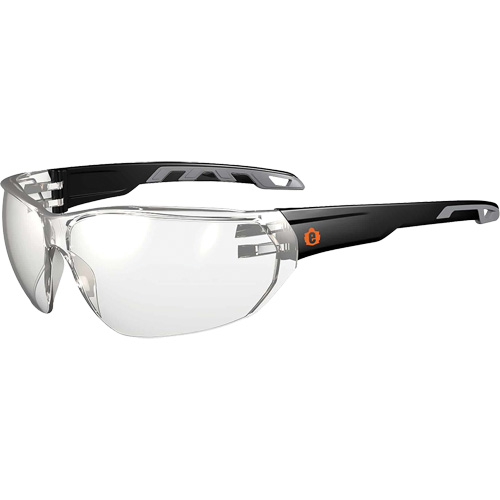 Lunettes de s&eacute;curit&eacute; sans monture Skullerz VALI, Lentille Int&eacute;rieur/ext&eacute;rieur, Anti-&eacute;gratignures, ANSI Z87+/R&eacute;pond ou surpasse la norme CSA Z94.3 Industrial Sales