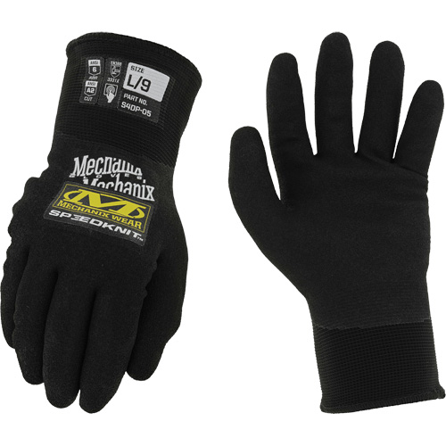 Gants thermiques Speedknit Thermal, Taille 7, Calibre 15, Rev&ecirc;tement Nitrile, Enveloppe en Nylon, ASTM ANSI niveau A2 Industrial Sales