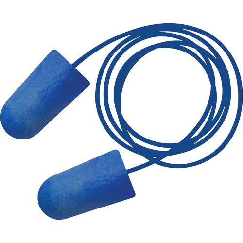 Food Pro Bullet BioSoft BioBased Metal Detectable Earplugs, Corded, One-Size, Bulk - Box, 32 NRR dB Industrial Sales