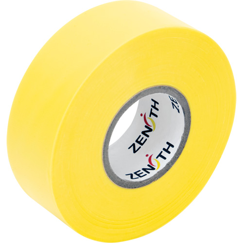 Ruban pour signalisation, 1,1875" la x 164' lo, Jaune fluorescent Industrial Sales