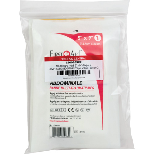 SmartCompliance&reg; Refill Abdominal Trauma Pads Industrial Sales