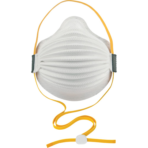 Respirateur AirWave jetable avec SmartStrap et garniture d'&eacute;tanch&eacute;it&eacute; int&eacute;grale en mousse, P95, Certifi&eacute; NIOSH, Moyen/grand Industrial Sales