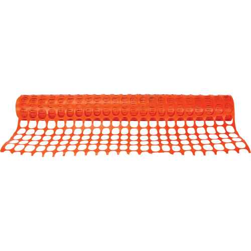 Cl&ocirc;ture de s&eacute;curit&eacute; robuste, 100' lo x 4' la, Orange Industrial Sales