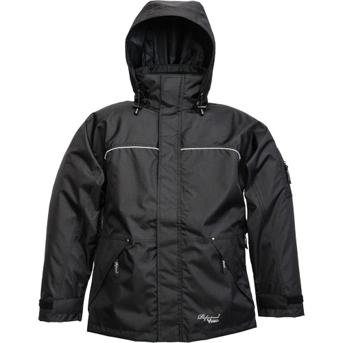 Thor 300D Trilobal Jacket, Polyester, X-Large, Black Industrial Sales