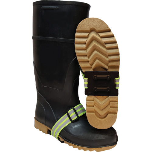 Icetred Mid-Sole Traction Device with Non-Defined Heel, Rubber/Tungsten Carbide, Stud Traction, One Size Industrial Sales