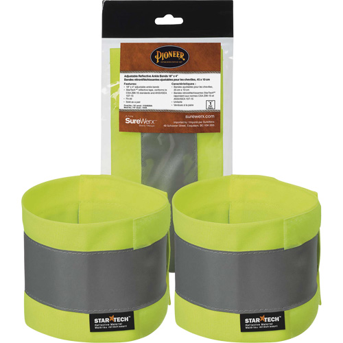 143A High-Visibility Adjustable Ankle Bands Industrial Sales
