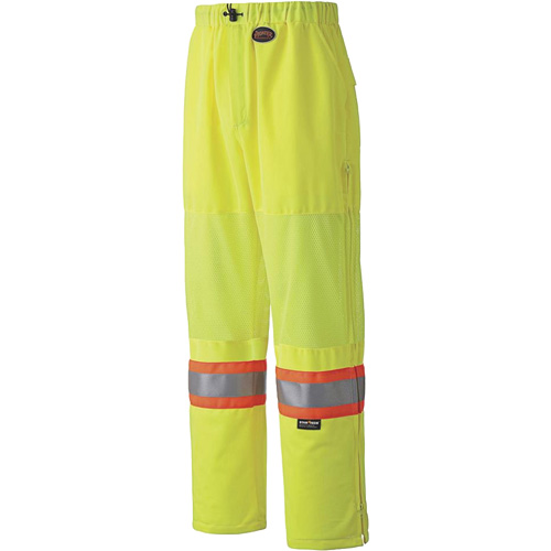 5999P Pantalon de s&eacute;curit&eacute; routi&egrave;re, Polyester, T-petit, Orange haute visibilit&eacute; Industrial Sales