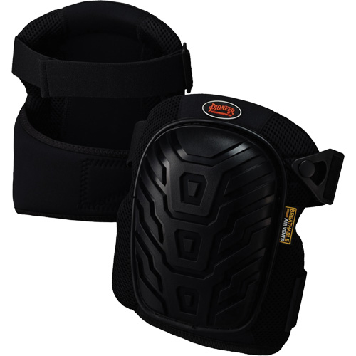 169 Air Vented Knee Pad, Hook and Loop Style, Gel Caps, Gel Pads Industrial Sales