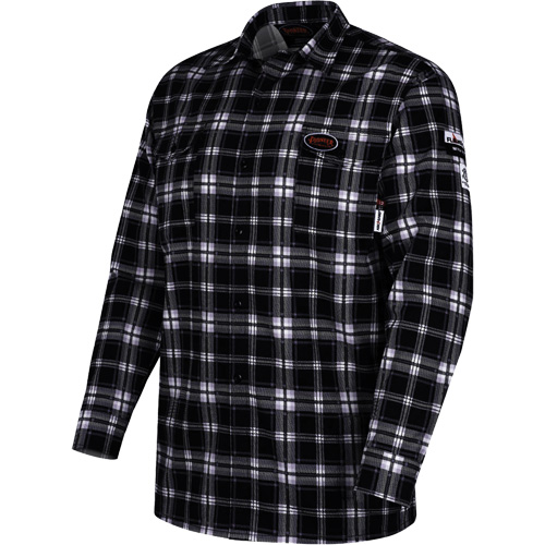 5781 Chemise de s&eacute;curit&eacute; Flame-Gard 100 % coton, Petit, Multicolore Industrial Sales