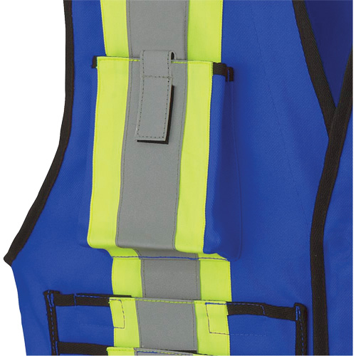7733 Veste d'arpenteur ignifuge et r&eacute;sistant aux arcs &eacute;lectriques FR-Tech, Petit, Bleu royal, 9,7 cal/cm² Industrial Sales