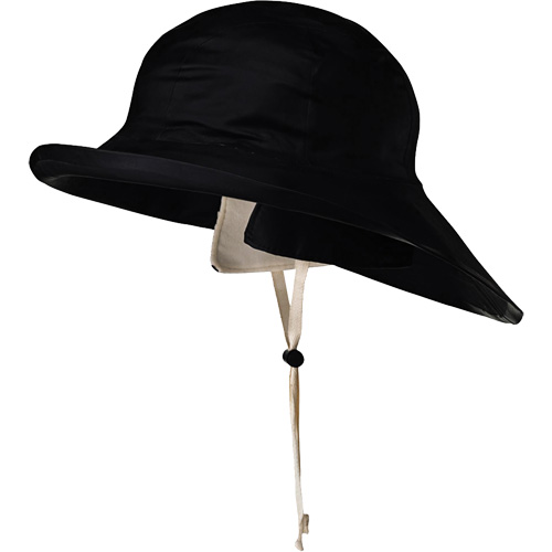 D5050 Black Dry King&reg; Offshore Traditional Sou'wester Hat, Small, Black, Rubber Industrial Sales