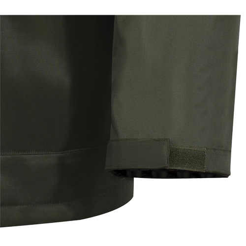 D8120J Manteau &agrave; capuchon ind&eacute;chirable Nailhead pour planteur d'arbres, Polyester/PVC, T-petit, Vert Industrial Sales