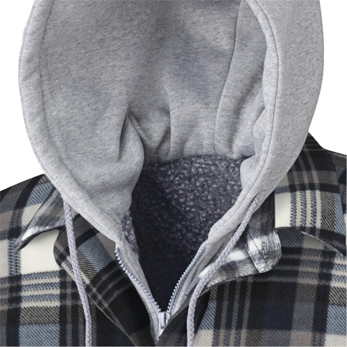 415BG Chemise &agrave; capuche matelass&eacute;e, Hommes, T-petit, Multicolore Industrial Sales