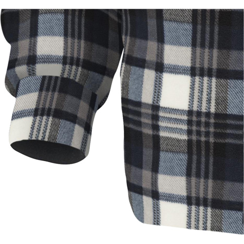 415BG Chemise &agrave; capuche matelass&eacute;e, Hommes, T-petit, Multicolore Industrial Sales