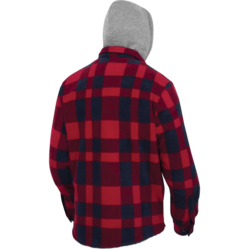415RB Chemise &agrave; capuche matelass&eacute;e, Hommes, Petit, Multicolore Industrial Sales