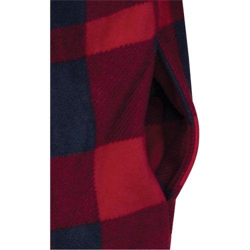 415RB Chemise &agrave; capuche matelass&eacute;e, Hommes, Petit, Multicolore Industrial Sales