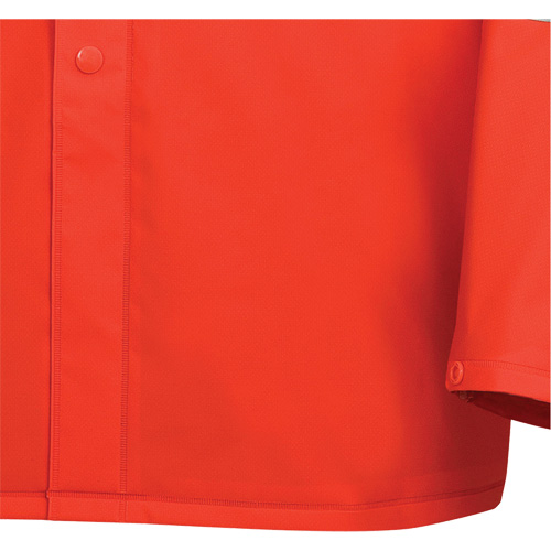 576J Veste de pluie ignifuge haute visibilit&eacute;, Petit, Orange haute visibilit&eacute; Industrial Sales