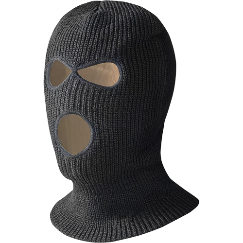 5560A Lined 3-Hole Balaclava, Black Industrial Sales