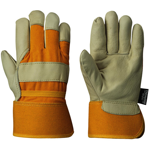 632 Gants d'appareilleur isol&eacute;s, Taille unique, Paume en Cuir fleur de vache, Doublure en Boa Industrial Sales
