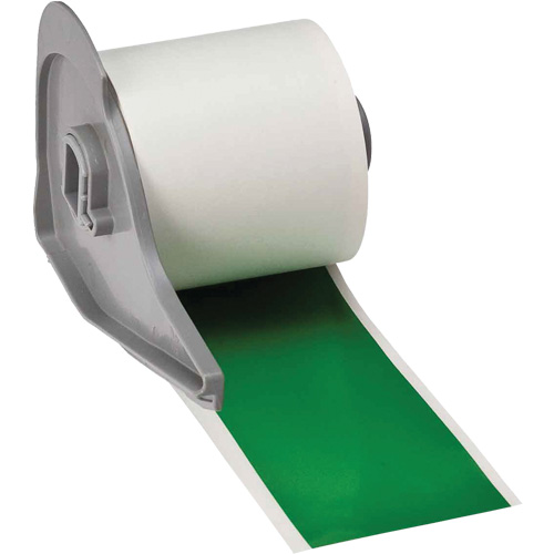 All-Weather Permanent Adhesive Label Tape, Vinyl, Green, 2" Width Industrial Sales