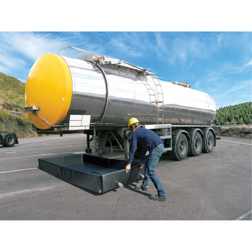 Ultra-Tanker Berm, 374 US gal. Capacity, 5' W x 10' L x 12" H, Foam Wall Industrial Sales