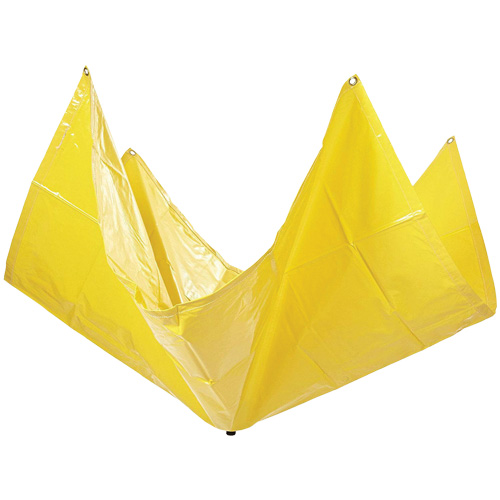 Ultra-Drip Diverter&reg; Roof Drip Diverter, 10' L x 10' W, Vinyl Industrial Sales