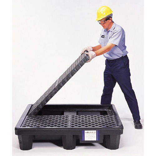 4-Drum Economy Ultra-Spill Pallet&reg;, 66 US gal. Spill Capacity, 53" x 53" x 11.8" Industrial Sales