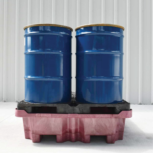 4-Drum Ultra-Spill King&reg; Drum Spill Pallet, 85 US gal. Spill Capacity, 51" x 51" x 17.5" Industrial Sales