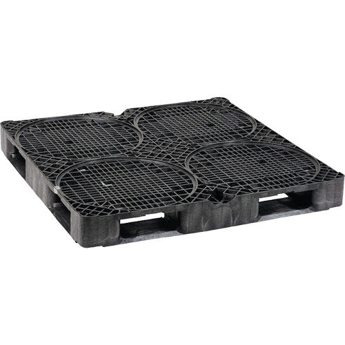 4-Drum Ultra-Spill King&reg; Drum Pallet (Only), 85 US gal. Spill Capacity, 48.8" x 48.8" x 5.5" Industrial Sales