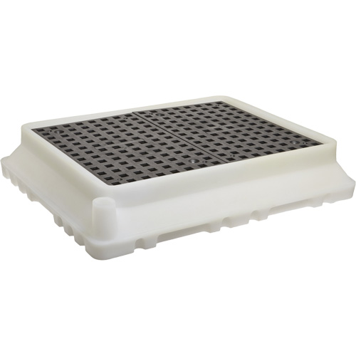 P4 Ultra-Spill Tray&reg;, 17" L x 21" W x 4" H, 2.9 US gal. Spill Capacity Industrial Sales