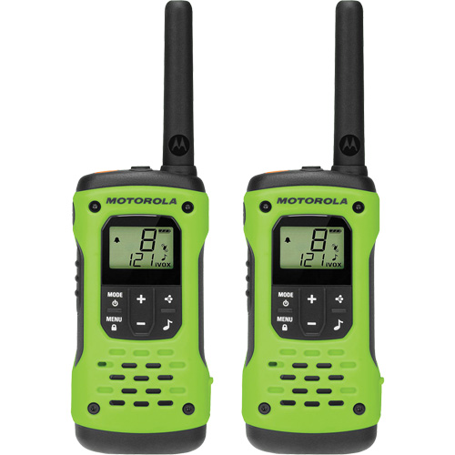 TalkAbout T600 H2O Series Walkie Talkies, FRS/GMRS Radio Band, 22 Channels, 56 km Range Industrial Sales