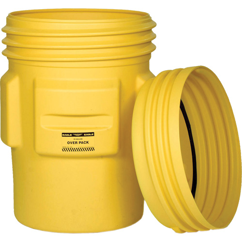 Baril en plastique pour suremballage, 95 gal. US, Stationnaire Industrial Sales