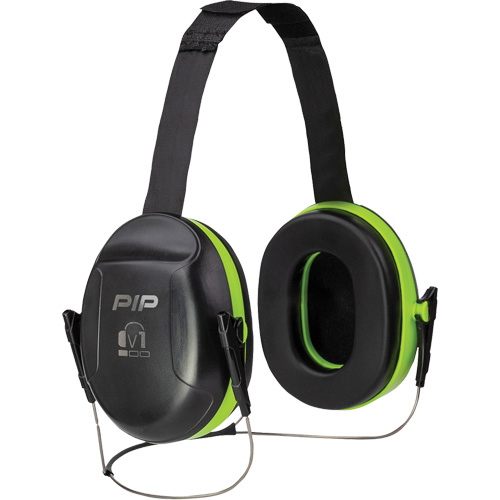 Dynamic V1 Passive Ear Muffs, Neckband, 23 NRR dB Industrial Sales