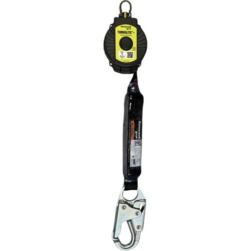 Limiteur de chute personnel TurboLite+ Miller, 11', Sangles, Stationnaire Industrial Sales