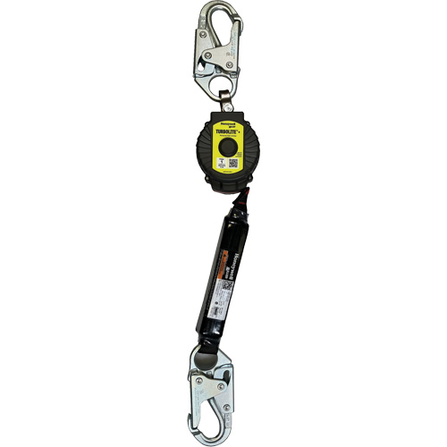 Miller TurboLite+ Personal Fall Limiter, 6', Web, Stationary Industrial Sales