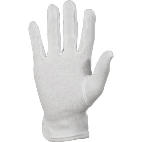 Gants d'inspection classiques Parade, Coton/Nylon, Poignet Non ourl&eacute;, 7/Petit Industrial Sales