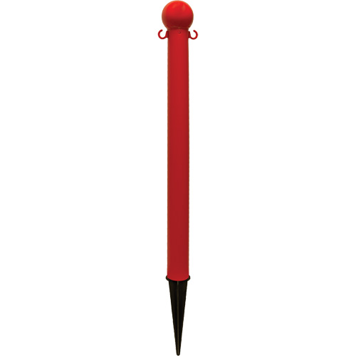 Colonnettes de sol, Rouge Industrial Sales