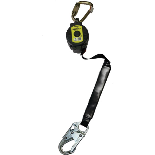 Miller TurboLite+ Scorpion Personal Fall Limiter, 9', Web, Stationary Industrial Sales
