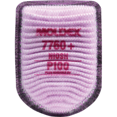 Filtre pour respirateur semi-rectangulaire avec IonicAir Filtration Technology, Filtre contre les particules avec suppresion de vapeurs nuisibles, Vapeurs organiques/P100+ Industrial Sales