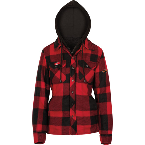 415RBW Chemise &agrave; capuche matelass&eacute;e, Femmes, T-petit, Multicolore Industrial Sales
