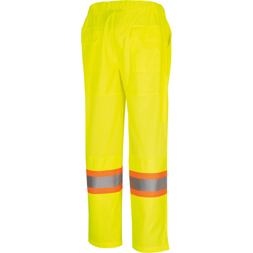 5999PW Pantalon de s&eacute;curit&eacute; routi&egrave;re pour femmes, Polyester, T-petit, Jaune lime haute visibilit&eacute; Industrial Sales