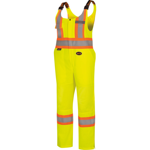 6000W Combinaison de s&eacute;curit&eacute; routi&egrave;re haute visibilit&eacute; pour femmes, Polyester, T-petit, Jaune lime haute visibilit&eacute; Industrial Sales