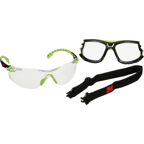 Solus 1000 Series Safety Glasses, Clear Lens, Anti-Fog/Anti-Scratch, ANSI Z87+/Meets/Exceeds CSA Z94.3 Industrial Sales