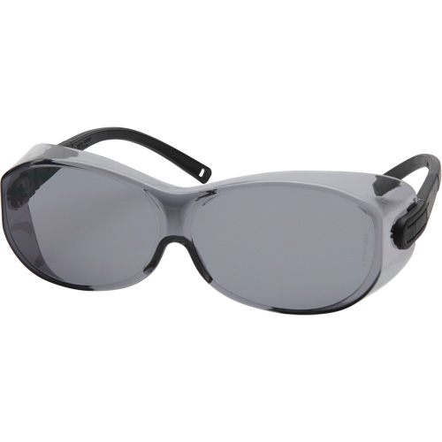 OTS&reg; XL Safety Glasses, Grey Lens, Anti-Scratch, ANSI Z87+/Meets/Exceeds CSA Z94.3 Industrial Sales