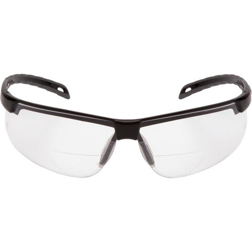 H2MAX Reader Lens with Black Frame, Anti-Fog, Clear, 2.0 Diopter Industrial Sales