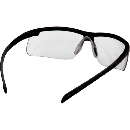 H2MAX Reader Lens with Black Frame, Anti-Fog, Clear, 2.0 Diopter Industrial Sales